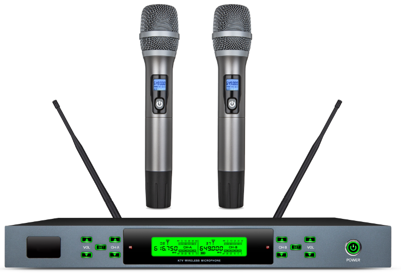 U段一拖二无线手持话筒 UH01