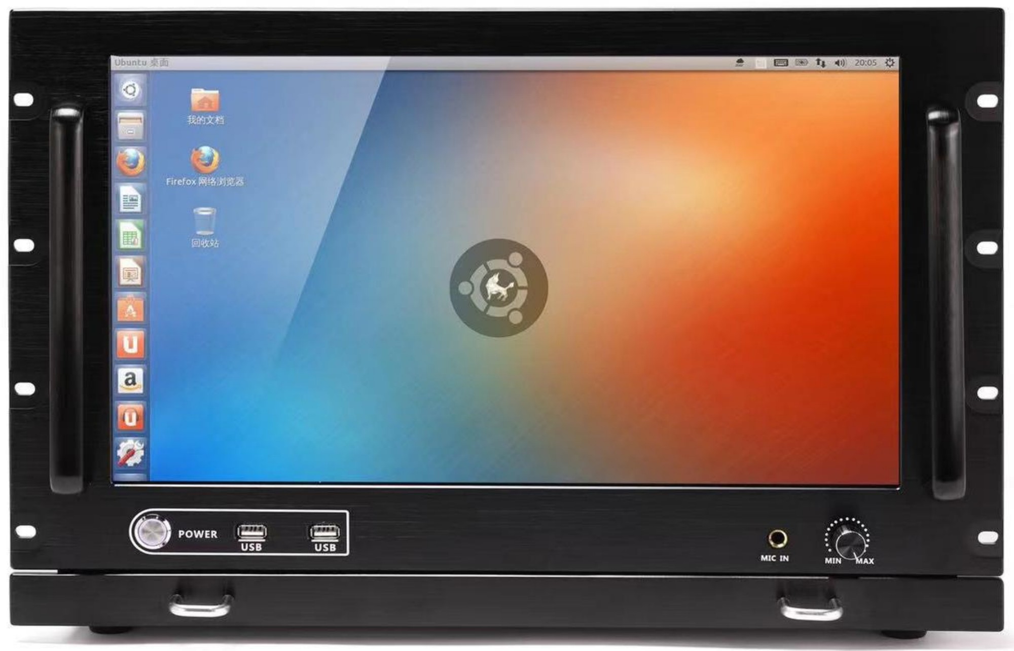 17.3寸IP网络广播系统服务器 LX-9100P